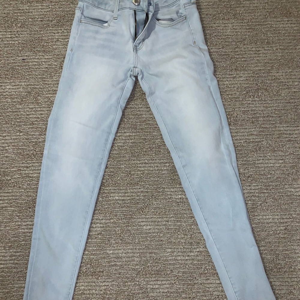 Light wash jeggings from American eagle